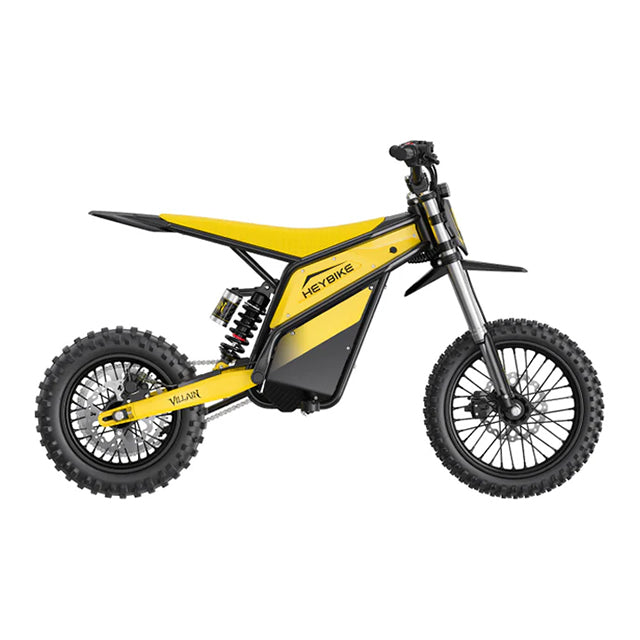 2026 Heybike Villain Off Road Dirt Bike Black/Yello